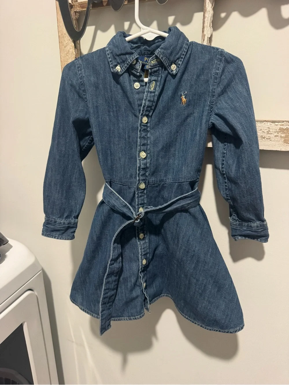 Ralph Lauren Denim Dress in Blue